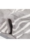 270 GSM Grey Microfiber Bath Towel