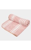 270 GSM Pink Microfiber Bath Towel
