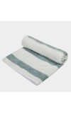 270 GSM Green Microfiber Bath Towel