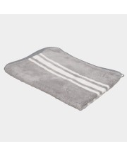 Home Beautiful                         250 GSM Grey Microfiber Hand Towel