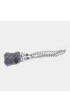Home Beautiful                         Dark Grey Polyester Tieback Rope