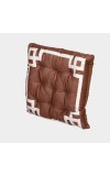 Home Beautiful                         Brown Polyester Cushion