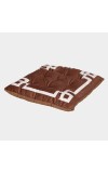 Home Beautiful                         Brown Polyester Cushion