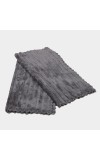 Home Beautiful                         220 GSM Grey Polymide Face Towel