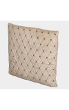 Home Beautiful                         Beige Velvet Cushion Cover