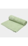 Home Beautiful                         250 GSM Green Cotton Bath Towel