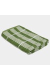 Home Beautiful                         Green Cotton Bath Towel
