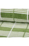 Home Beautiful                         Green Cotton Bath Towel