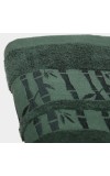 Home Beautiful                         250 GSM Green Cotton Bath Towel