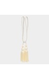 Home Beautiful                         Cream Polyester Tieback Rope