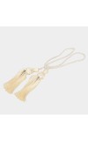 Home Beautiful                         Cream Polyester Tieback Rope