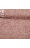 Home Beautiful                         400 GSM Pink Cotton Hand Towel