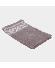 Home Beautiful                         400 GSM Grey Cotton Hand Towel