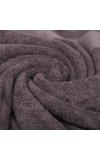 Home Beautiful                         370 GSM Dark Grey Cotton Bath Towel
