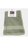 Home Beautiful                         380 GSM Green Cotton Hand Towel