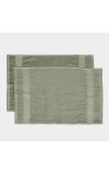 Home Beautiful                         380 GSM Green Cotton Hand Towel