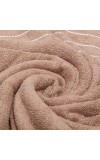 Home Beautiful                         420 GSM Brown Cotton Bath Towel