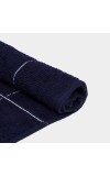 Home Beautiful                         330 GSM Navy Blue Cotton Hand Towel