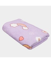 Home Beautiful                         Purple Microfibre Baby Towel
