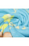 Home Beautiful                         Blue Microfibre Baby Towel