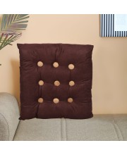 Home Beautiful                         Brown Polyester Cushion