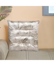 Home Beautiful                         Grey Polyester Cushion