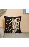 Home Beautiful                         Black Polyester Cushion