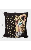 Home Beautiful                         Black Polyester Cushion