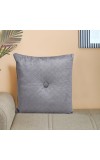 Home Beautiful                         Dark Grey Polyester Cushion