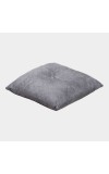 Home Beautiful                         Dark Grey Polyester Cushion