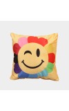 Home Beautiful                         Yellow Polyester Cushion