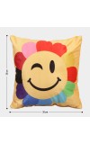 Home Beautiful                         Yellow Polyester Cushion