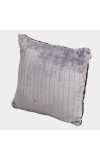 Grey Polyester Cushion