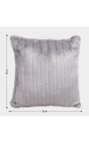 Grey Polyester Cushion