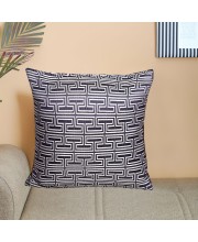 Home Beautiful                         Navy Blue Polyester Cushion
