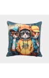 Home Beautiful                         Multicolour Polyester Cushion