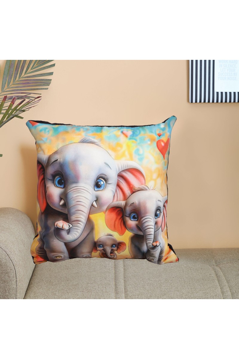Home Beautiful                         Multicolour Polyester Cushion