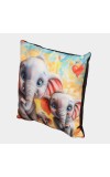 Home Beautiful                         Multicolour Polyester Cushion