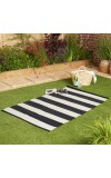 Home Beautiful                         Black PVC Floor Mat