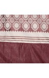Home Beautiful                         7 ft. Wine Polyester Curtain