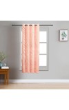 Home Beautiful                         5 ft. Rust Polyester Curtain