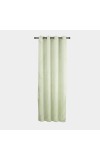 Home Beautiful                         7 ft. Light Green Polyester Curtain