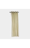 Home Beautiful                         5 ft. Beige Polyester Curtain