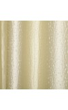 Home Beautiful                         5 ft. Beige Polyester Curtain