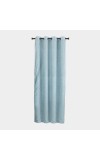 Home Beautiful                         5 ft. Light Blue Polyester Curtain