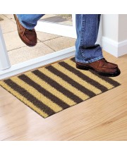 Home Beautiful                         Anti-Skid Yellow Polypropylene Door Mat