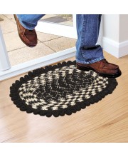 Home Beautiful                         Brown Polyester Door Mat