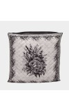 Home Beautiful                         Grey Polyester Cushion Cover
