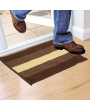 Home Beautiful                         Anti-Skid Brown Polypropylene Door Mat