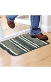 Home Beautiful                         Anti-Skid Green Polyester Door Mat